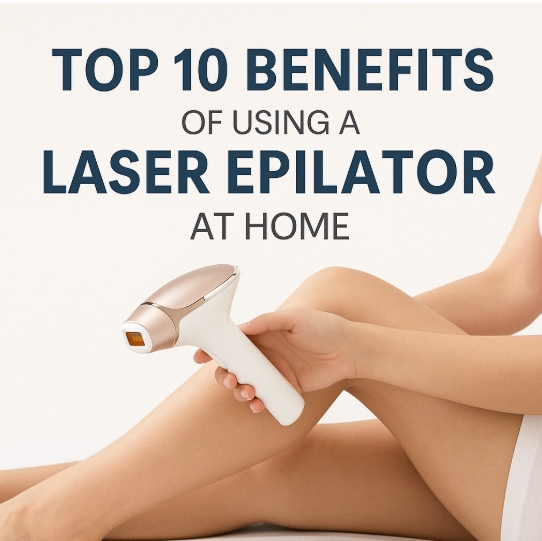 Top 10 Benefits of Using a Laser Epilator at Home